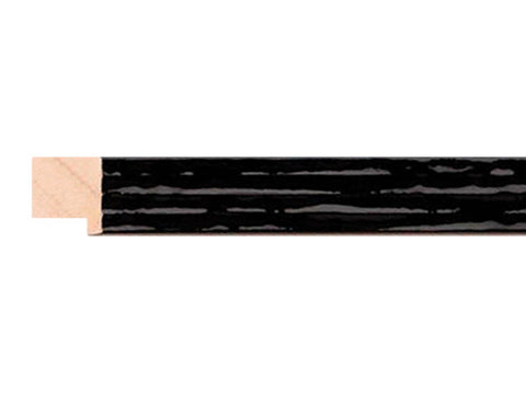 Fotiou Wood Moulding - BLACK ORNATE LACQUER