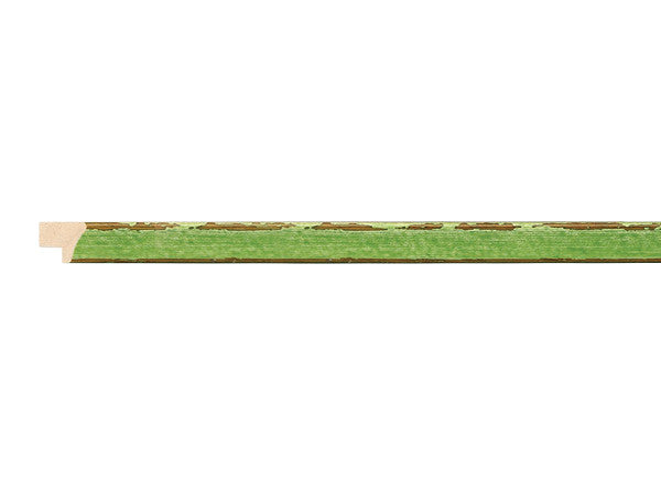 Fotiou Wood Moulding - GREEN DISTRESSED HIGH GLOSS