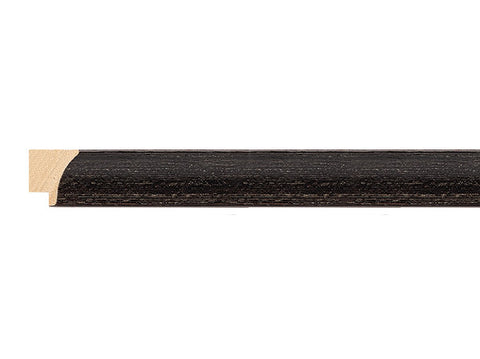 Fotiou Wood Moulding - BLACK DISTRESSED HIGH GLOSS