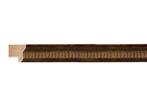 Fotiou Wood Moulding - ORNATE ANTIQUE BROKEN DARK GOLD