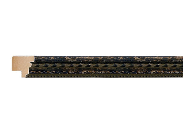 Fotiou Wood Moulding - ORNATE SILVER WITH BLUE