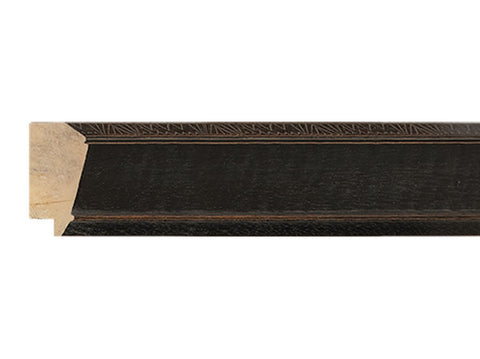 Fotiou Wood Moulding - EMBOSSED BLACK STAIN