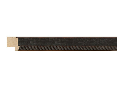 Fotiou Wood Moulding - EMBOSSED BLACK STAIN
