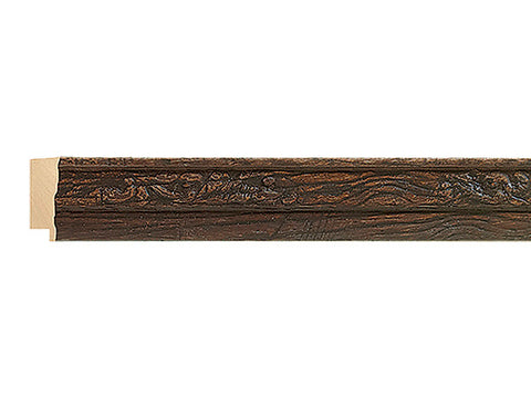Fotiou Wood Moulding -  EMBOSSED AUTUMN BROWN