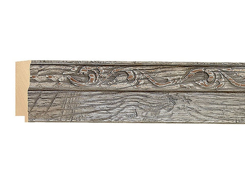 Fotiou Wood Moulding -  EMBOSSED SLATE GRAY