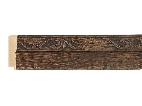 Fotiou Wood Moulding -  EMBOSSED AUTUMN BROWN