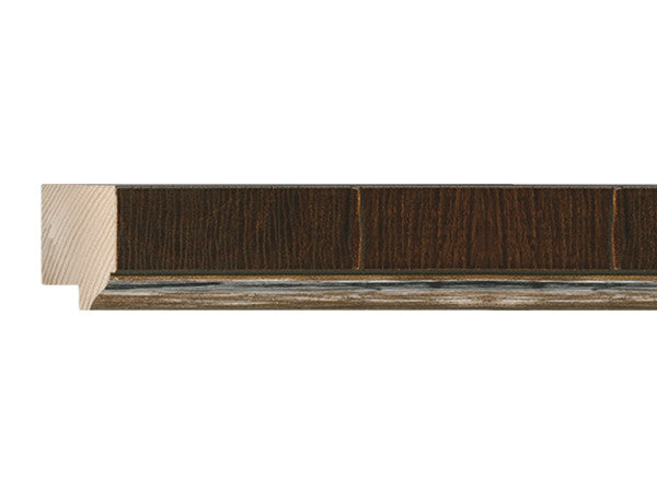 Fotiou Wood Moulding - TUSCANY WALNUT SATIN ON REAL OLIVE VENEER