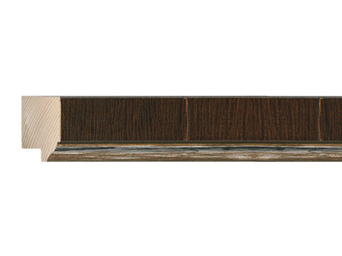 Fotiou Wood Moulding - TUSCANY WALNUT SATIN ON REAL OLIVE VENEER