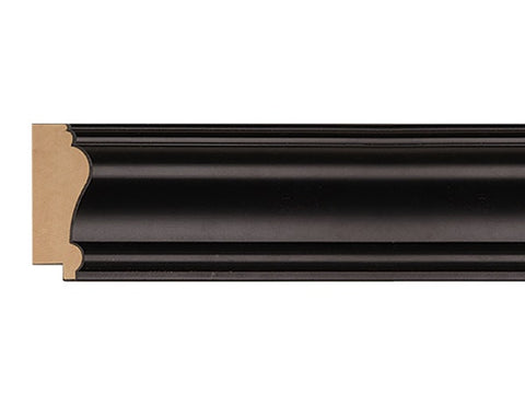 Gemini Wood Moulding - SATIN BLACK