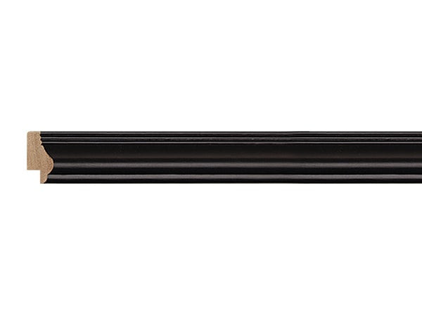 Gemini Wood Moulding - SATIN BLACK  