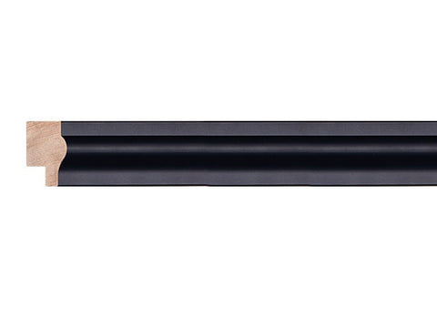Gemini Wood Moulding - SATIN BLACK