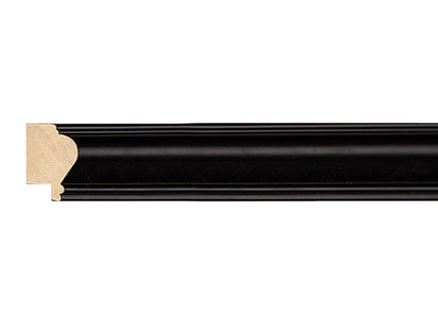 Gemini Wood Moulding - SATIN BLACK