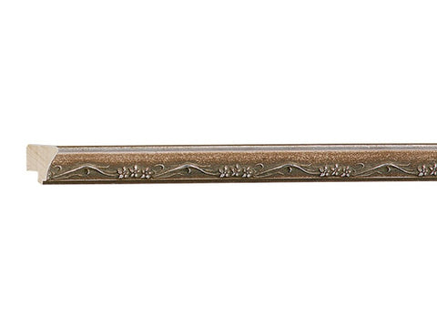 Gemini Wood Moulding - ANTIQUE SILVER ORNATE