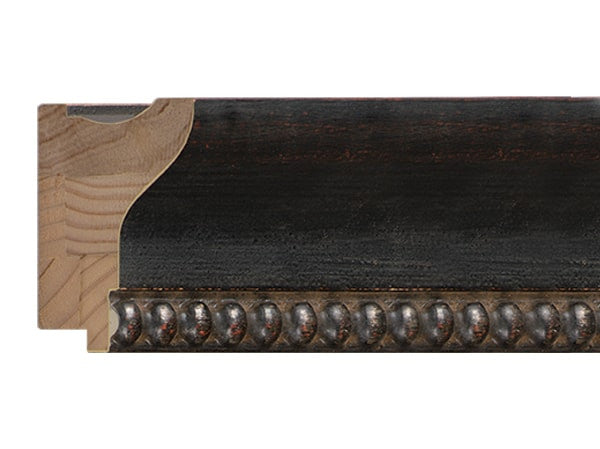 UFP Wood Moulding - ANTIQUE BLACK W/ BEADS