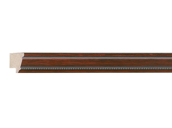 Gemini Wood Moulding - CHERRY W/BLUE WASH BEAD