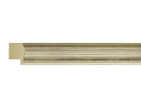 Gemini Wood Moulding - ANTIQUE SILVER W/PATINA