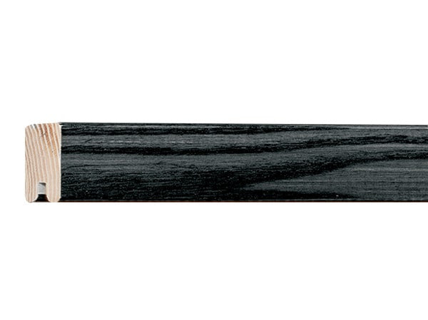 Gemini Wood Moulding - BLACK OAK STAINED GLASS