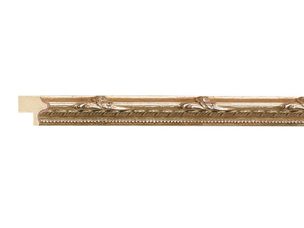 Gemini Wood Moulding - SILVER ORNATE W/BEADED