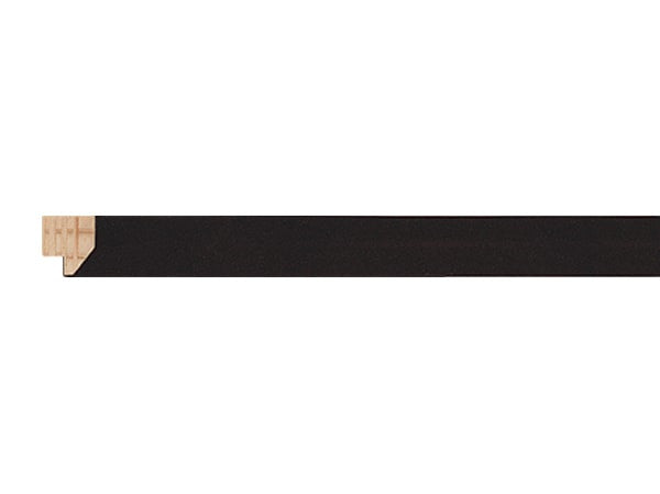 Gemini Wood Moulding - BLACK SUEDE WRAP