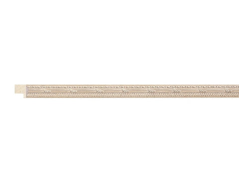 Gemini Wood Moulding - ANTIQUE SILVER GRAY/WASH BLUE