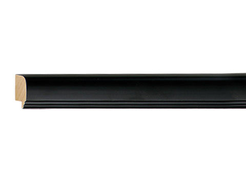 UFP Wood Moulding - BLACK SATIN W/ TWO STEPS