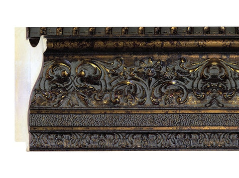 Gemini Wood Moulding - DARK/RED BROKEN GOLD