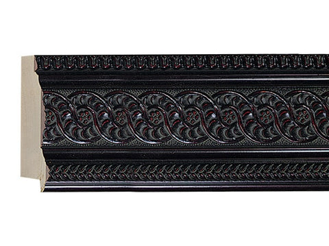 Gemini Wood Moulding - DARK PLUS SCROLL/FLOWERS