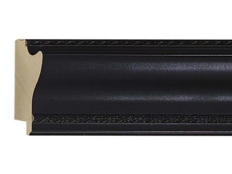 Gemini Wood Moulding - BLACK W/ORNATE EDGE
