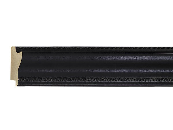 Gemini Wood Moulding - BLACK W/ORNATE EDGE