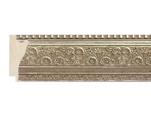Gemini Wood Moulding - ANTIQUE SILVER /ORNATE