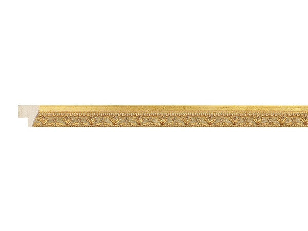 Gemini Wood Moulding - ANTIQUE GOLD RED SCR ORNATE