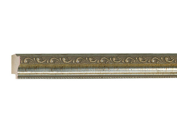 Gemini Wood Moulding - SCRATCHED SILVER ORNATE