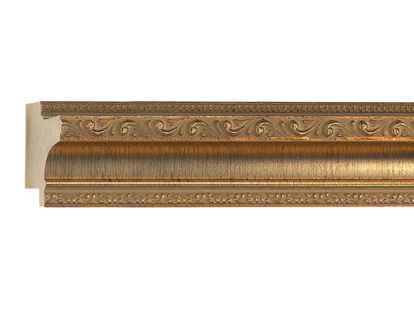 Gemini Wood Moulding - SCRATCHED GOLD ORNATE