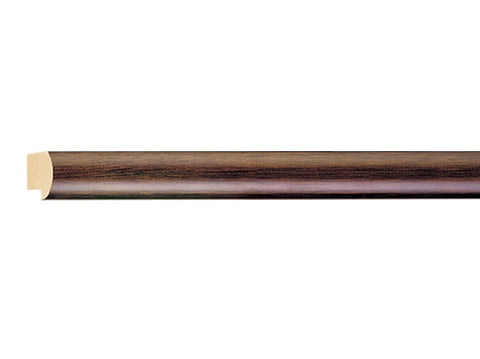 Gemini Wood Moulding - ROUND TOP WALNUT 
