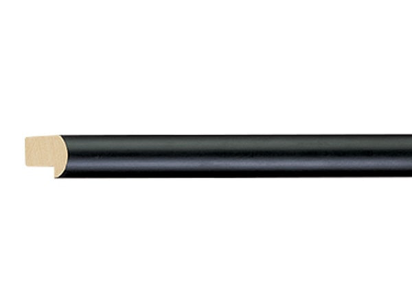 Gemini Wood Moulding - ROUND/TOP BLACK 