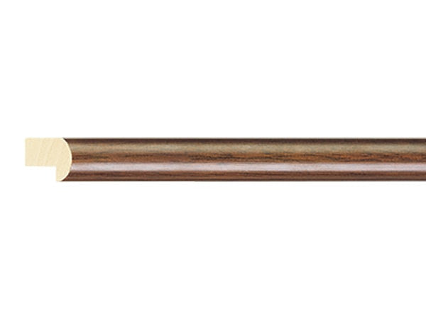 Gemini Wood Moulding - ROUND TOP WALNUT 