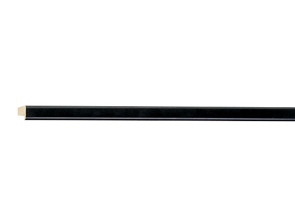 Gemini Wood Moulding - ROUND BLACK 