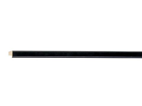 Gemini Wood Moulding - ROUND BLACK 