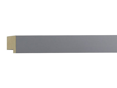 Gemini Wood Moulding -  Gray flat