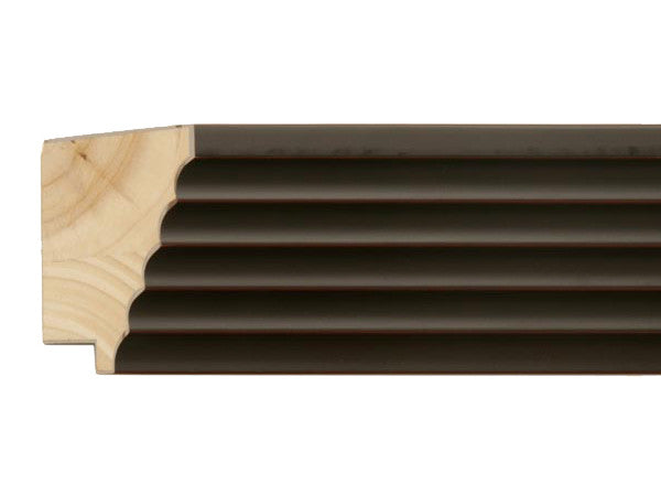 UFP Wood Moulding - BLACK FLUTED