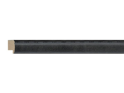 Gemini Wood Moulding - GREY BEADED EDGE