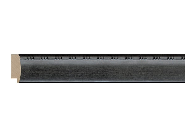 Gemini Wood Moulding - GREY W/ BEADED EDGE