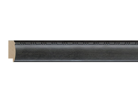 Gemini Wood Moulding - GREY W/ BEADED EDGE