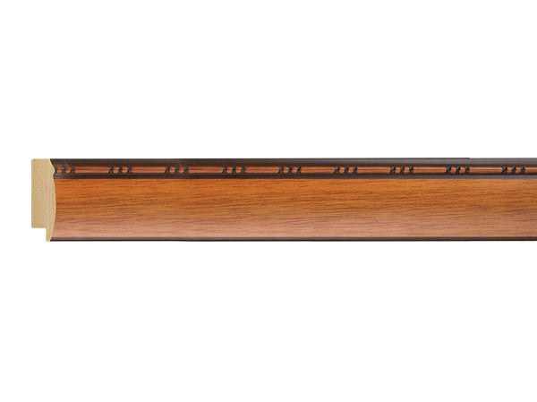 Gemini Wood Moulding - CARMEL W/BEADED EDGE