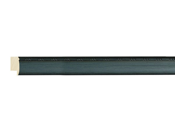 Gemini Wood Moulding - DEEP BLUE W/BEADED EDGE