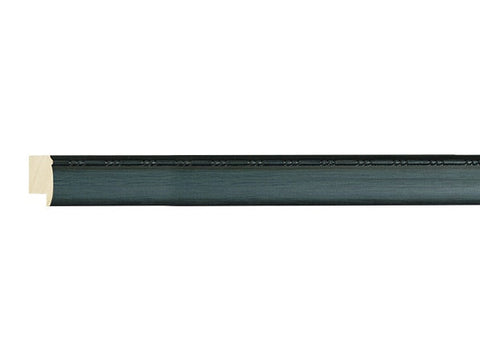 Gemini Wood Moulding - DEEP BLUE W/BEADED EDGE