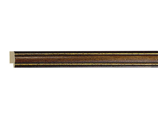 Gemini Wood Moulding - TWO TONE WALNUT 
