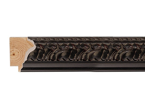 UFP Wood Moulding - BLACK W/RED RUB
