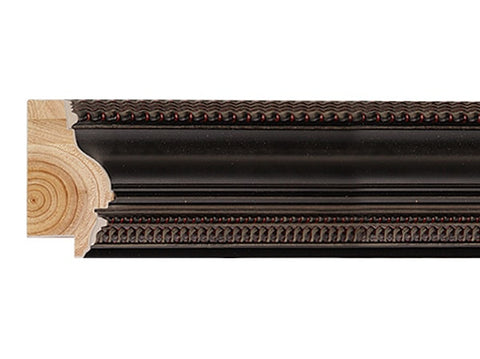 UFP Wood Moulding - BLACK W/ RED RUB