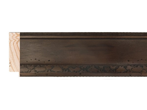 Gemini Wood Moulding - WALNUT EMBOSSED